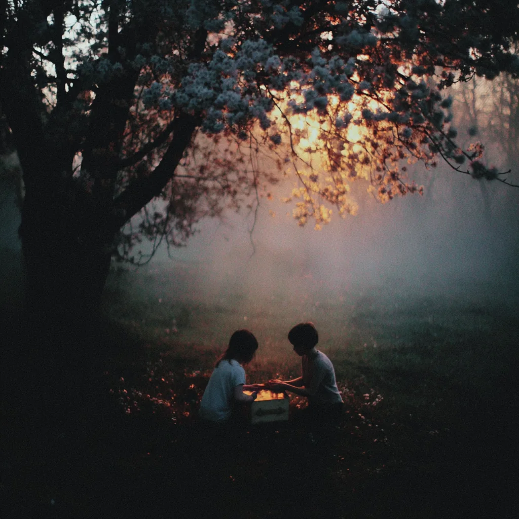 Дети играют в похороны