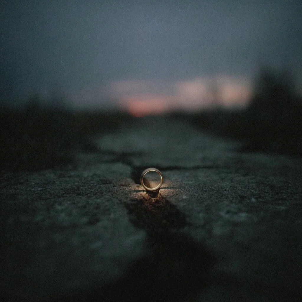 Одинокое обручальное кольцо